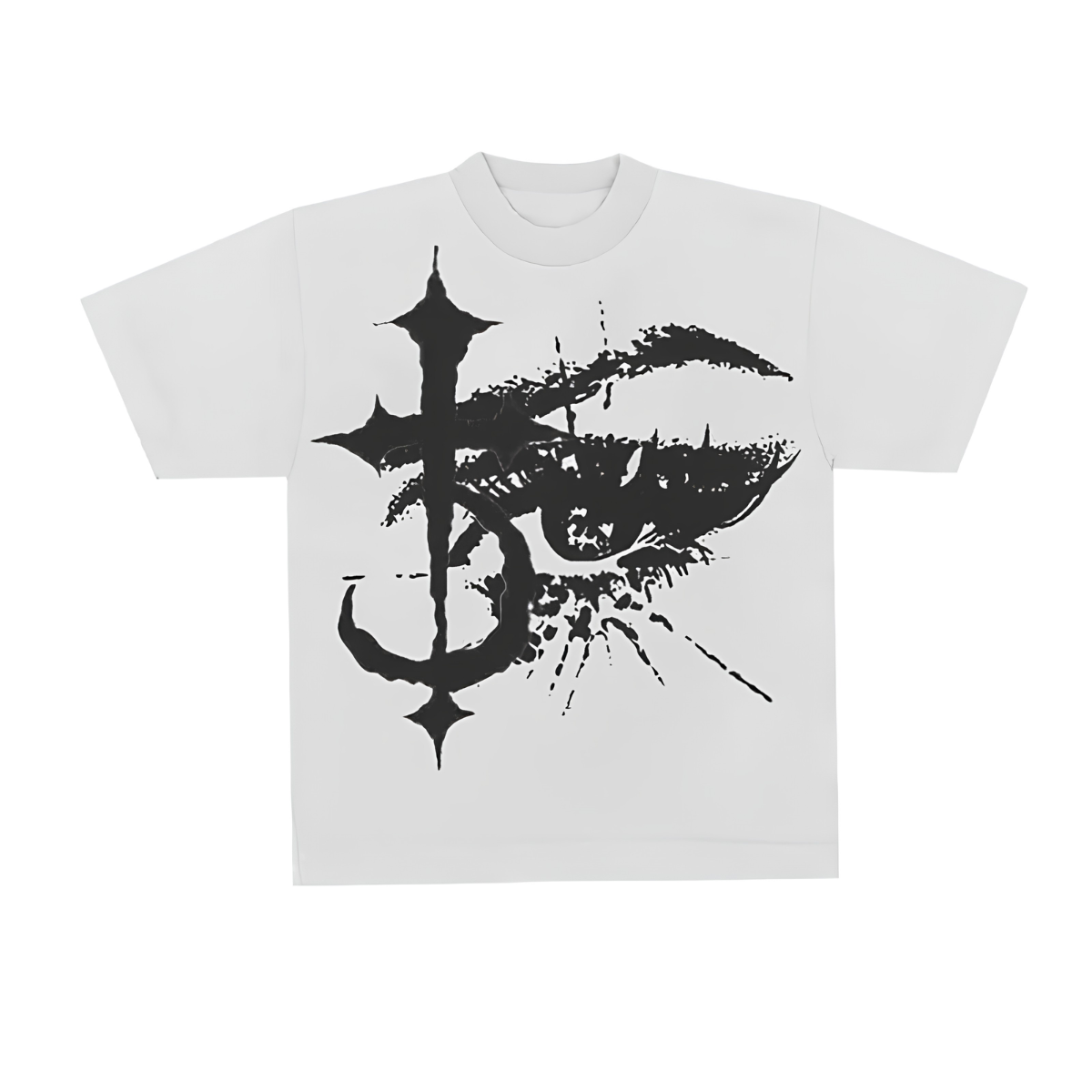 CYBER EYE Pure White T-Shirt