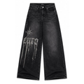 EURO DRIP Wide Leg Denim
