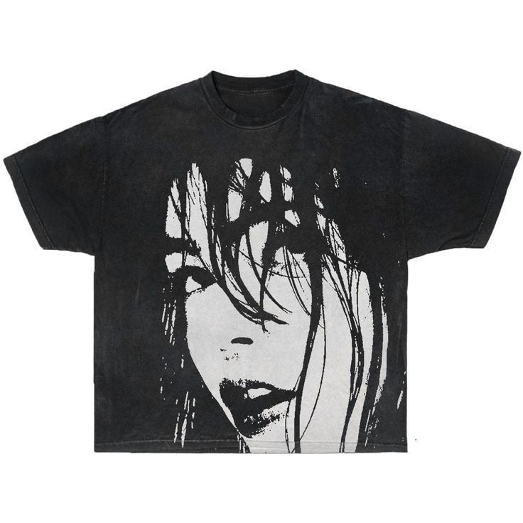 GIRL GHOST T-shirt Oversized