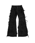 DESTROYED ACID Denim Pants